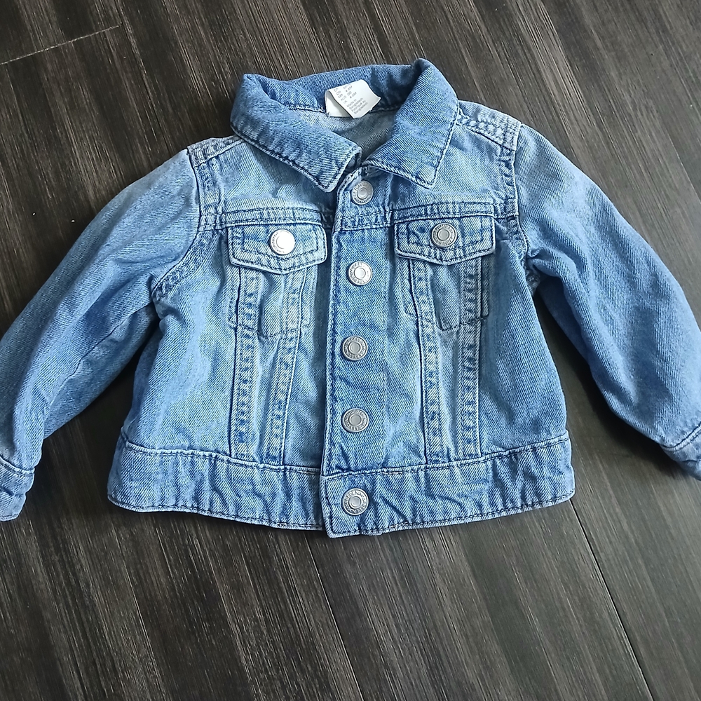 Classic Blue Denim Kids Jacket